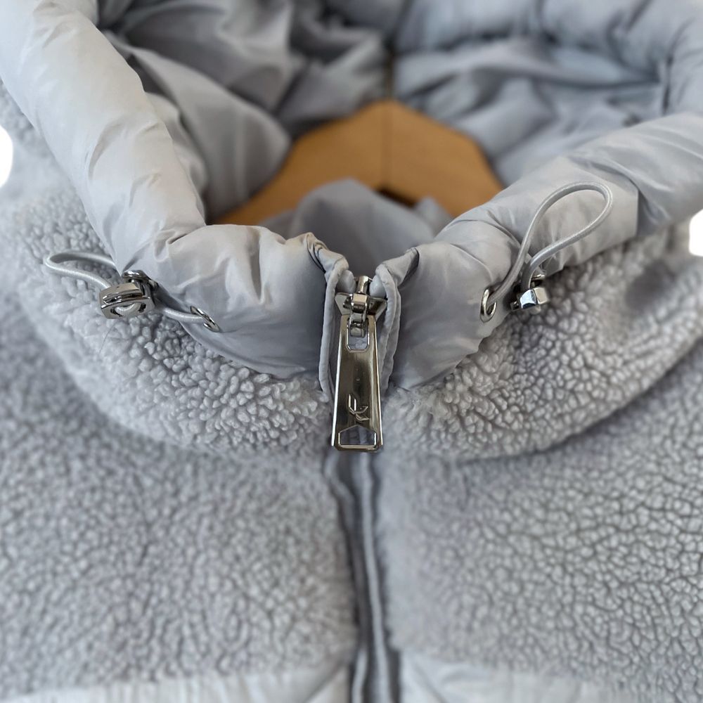 Koolaburra by UGG Sherpa Mixed-Media Puffer Jacket XL‎ - Picture 12 of 13